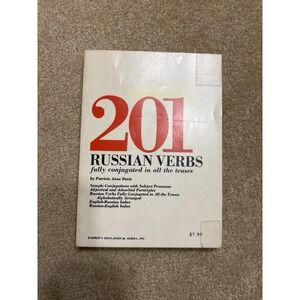 201 Russian Verbs Fully Conjugated In All Tenses by Patricia Anne Davis